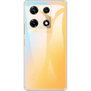 Caseart Infinix Note 30 Pro ile Uyumlu Kapak Kamera Korumalı Süper Silikon Şeffaf Kılıf