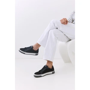 Erkek Nubuk Deri Lacivert Günlük Ayakkabı