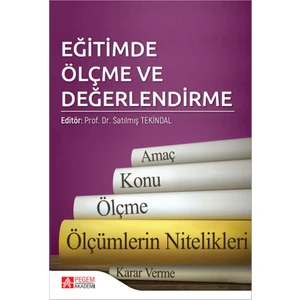 Eğitimde Ölçme ve Değerlendirme