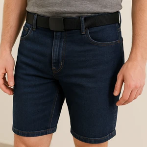 Taktikal Siyah Bez Kemer Ykk Plastik Tokalı