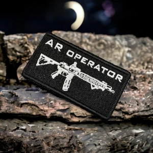 Ar Operator Peçi Arması Patch Nakış - 8x4 cm