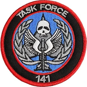 Task Force 141 Oyun Peçi Arma Patch - 8 cm