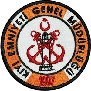 Kıyı Emniyeti Genel Müdürlüğü Peç Patch - 8 cm