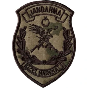 Jandarma Özel Harekat Kol Göğüs Nakış Peç Patch - 7.5X10 cm