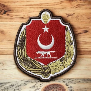 Türkiye Cumhuriyeti Ilk Devlet Arması Patch Peç - 9X10 cm