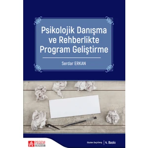 Psikolojik Danışma ve Rehberlikte Program Geliştirme