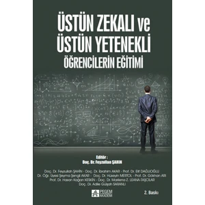 Pegem Akademi Yayıncılık Üstün Zekalı Ve Üstün Yetenekli Öğrencilerin Eğitimi