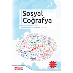 Pegem Akademi Yayıncılık Sosyal Coğrafya