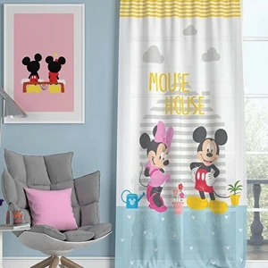 Disney Minnie&Mickey Tekli Fon Perde