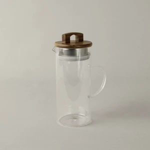 Handle Cam-Akasya Kapaklı 1300 ml Sürahi