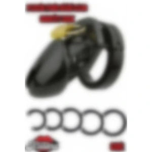 Bsdm Plastik Penis Kilidi Black Chastity Cock Cage Bekaret Cihazı Siyah Penis Esaret Kafesi