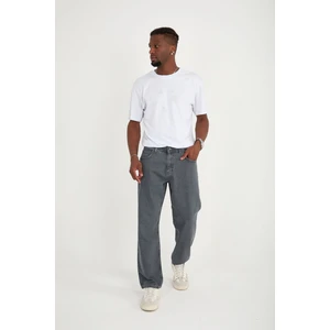 Erkek 100% Pamuk Baggy Kot Pantolon