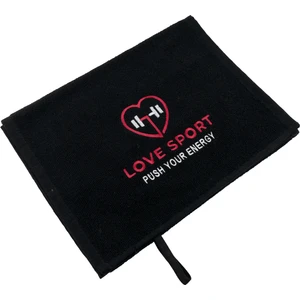 Nakışlı Spor Havlusu, Ter Emici Spor Havlusu, Fitness Havlusu, Antrenman Havlusu