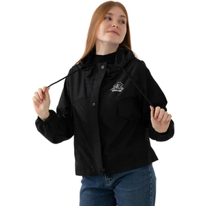 Spor Kadın Su Geçirmez ve Rüzgara   Kapüşonlu Cepli Çıt Çıtlı Mevsimlik Yağmurluk