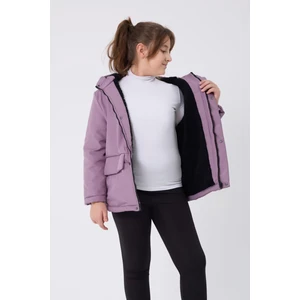 Su ve Rüzgar Geçirmez Kapüşonlu 3 Cep Mont & Kaban & Parka