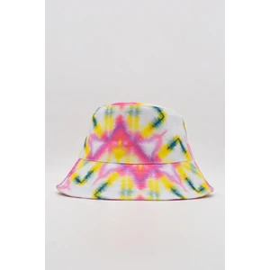 Kadın Pembe Galaxy Desen Kova Balıkçı Şapka Bucket Hat