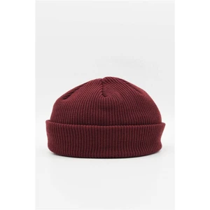 Kadın Bordo Hiphop Docker Bere Katlamalı Cap Şapka