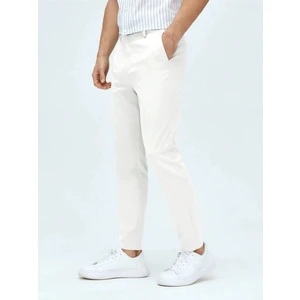 Casual Regular Fit Erkek Keten Chıno Pantolon