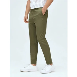 Casual Regular Fit Erkek Keten Chıno Pantolon