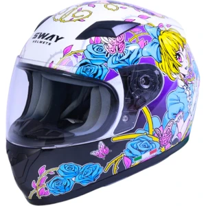 Kapalı Çocuk Kask Sw 815K Gloss Girl