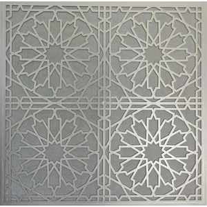 Dekoratif Asma Tavan Paneli Selçuk Modeli 60 x 60 cm