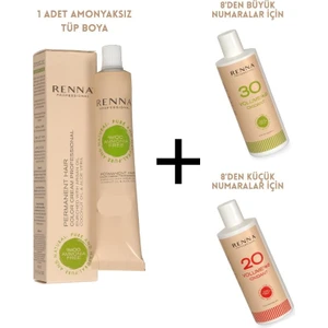 Bitkisel Amonyaksız Saç Boyası 60 ml 6-66 Koyu Kumral Yoğun Kızıl Oksidan Hediyeli