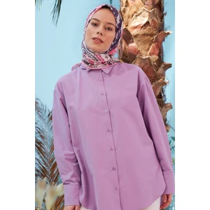 Mozaik Pembe  Pamuk Viskon Eşarp