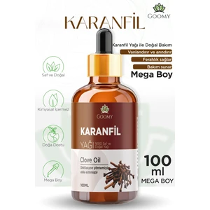 Karanfil Uçucu Yağı 100 ml Saf ve Doğal Clove Bud Essential Oil