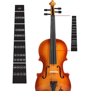4/4 Tam Boy Keman-Nota-Etiket-Kolay Öğrenme-Sticker-Klavye-Çıkartma-Violin-Keman Aksesuar