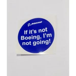 Boeing Sticker