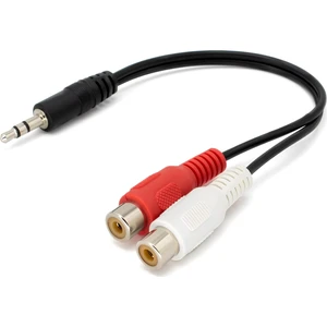 Speeduf 3.5mm Stereo Erkek - 2 x Rca Dişi (Analog Ses) Dönüştürücü Kablo