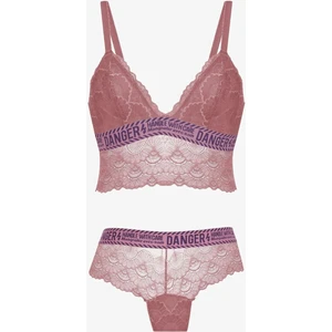 Koza Danger Yazılı Süngerli Bralet Takım - 80227