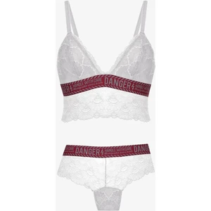 Koza Danger Yazılı Süngerli Bralet Takım - 80227