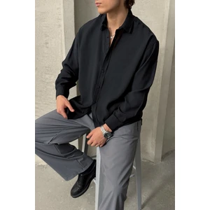 Erkek Oversize Modal Gömlek