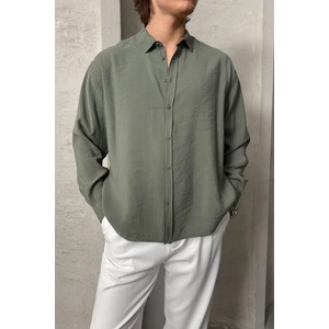 Erkek Oversize Modal Gömlek
