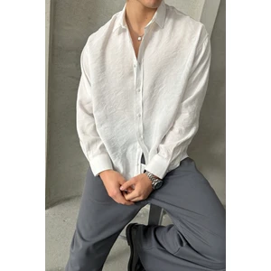 Erkek Oversize Modal Gömlek