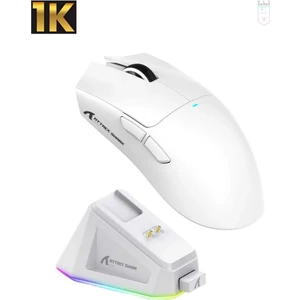 SiLabor X Attack Shark Silabor x Attack Shark X11 Superlıght 22000 Dpı PAW3311 Şarj Istasyonuna Sahip Kablosuz Oyuncu Faresi