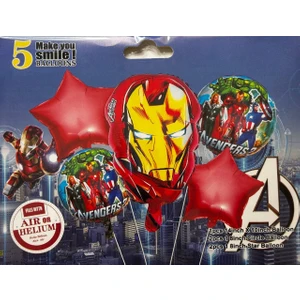 Avengers 5li Folyo Balon Seti