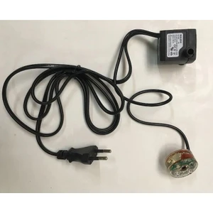 Işıklı Su Şelalesi Motoru Pompa  Boy 27 cm  Su Şelalesine Uygun