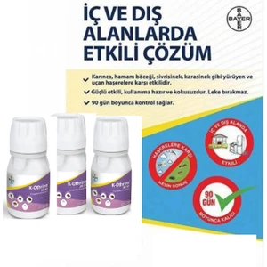 K- Othrine SC50, 50ML X3 Adet(Tahta Kurusu, hamam Böceği , karasinek ve Sivrisinek Mücadelesinde)