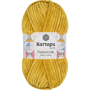 Yumurcak Kadife İp Hardal K310