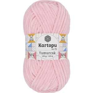 Yumurcak Kadife El Örgü Ipi Bebe Pembe K768