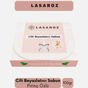 Cilt Beyazlatıcı Doğal Bitkisel Pirinç Sabunu 100 gr