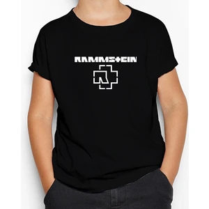 Rammstein Logo 2 Siyah Çocuk Tişört