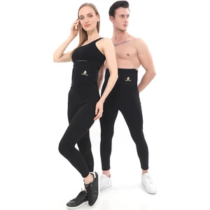 Unisex Termal Sauna Kemer Zayıflatan Kemeri Yağ Bel Göbek Incelme Terleme Korsesi Neopren Siyah