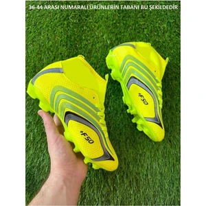 Yusufshoes Lion Boğazlı Çocuk Yetişkin Çoraplı Halı Saha Futbol Ayakkabısı