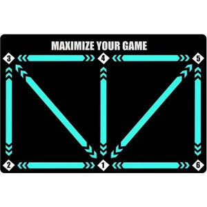 Ithal Orijinal Kaymaz  Kauçuk  Futbol Antrenman Matı ve Eğitim Seti Top Tekniği Geliştirme (1000GR)