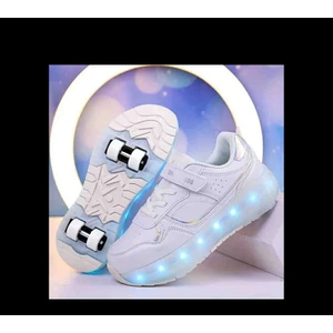 4 Tekerlekli Işıklı Patene Dönüşen Ayakkabı