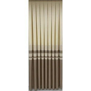 Ufuk Perde Pano Fon Ahsen Krem-Cappuccino (Tek Kanat)