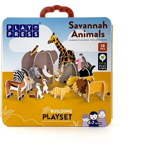 Play Press - Story Playset - Savannah Animals